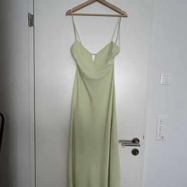 Light Yellow Dress with Spaghetti Straps