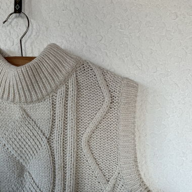 Pull sans manche 
