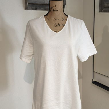 Charles Voegele T-Shirt weiss Gr. L