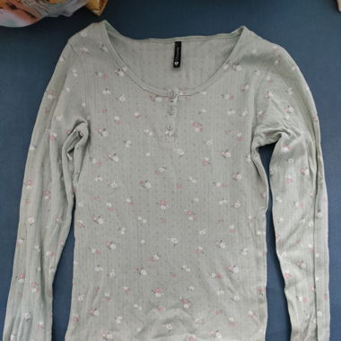 Shirt  with flowers 