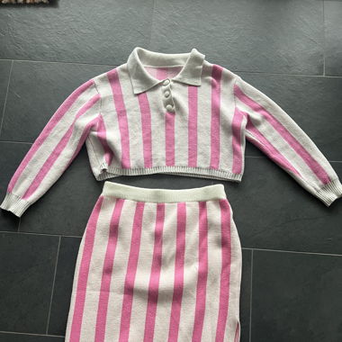 Barbie Pink Stripe Set