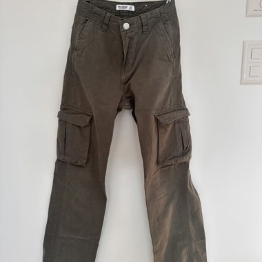 Pull&Bear khaki cargo pants 