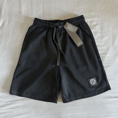 Shorts noirs Stone Island