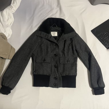 Veste noire vintage