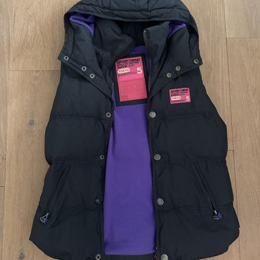 Gilet matelassé Superdry avec capuche