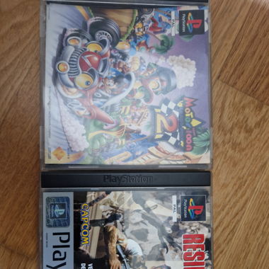 Ps5 ps1 resident evil avec motortoon avec crash