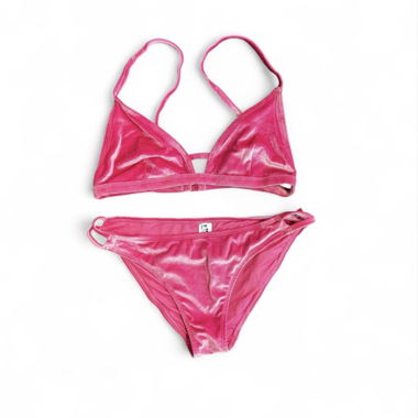 Set Bikini Velluto Fucsia
