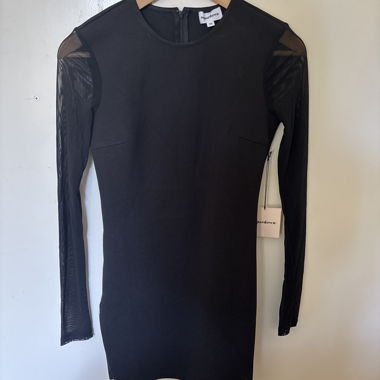 Vestito corto nero