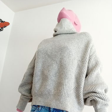 Pullover, S, Hellgrau