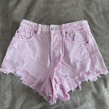 pinke Jeans