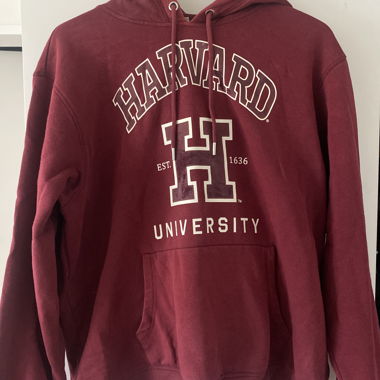Felpa Harvard bordeaux