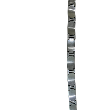Silver metal bracelet