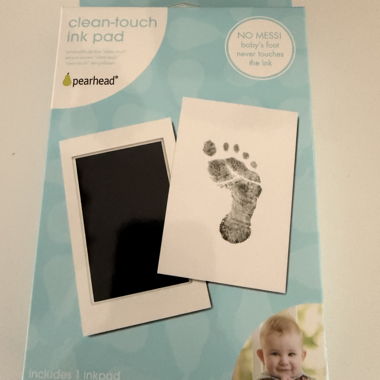 Pearhead Baby-Fußabdruck-Set