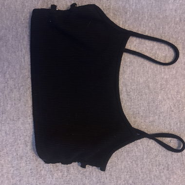 Black Crop Top