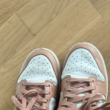 Dunk low beige et blanches 