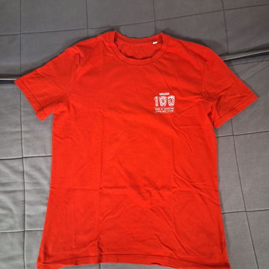 T-shirt promo Weleda rouge