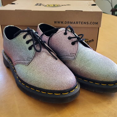 Scarpe Derby Dr. Martens glitter 1461
