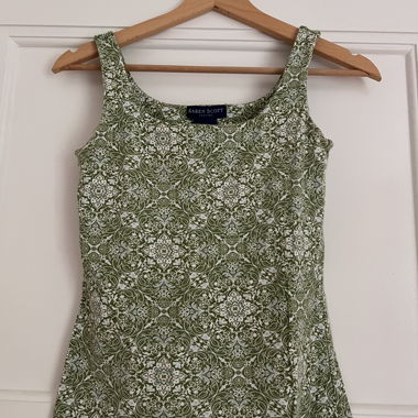 Top imprimé floral