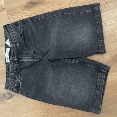 Shorts in denim neri