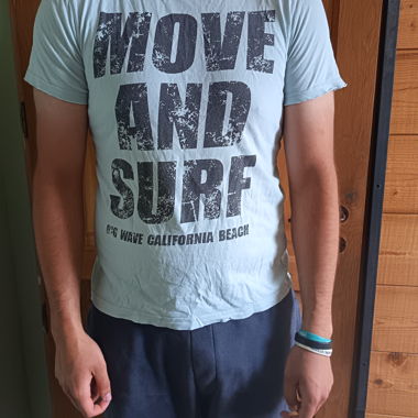 Light Blue Charles Vögele T-Shirt