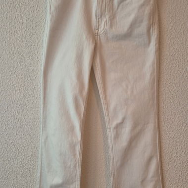 White bootcut jeans high waist EUR 32