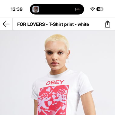 obey baby tee 