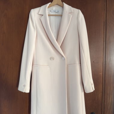 Mantello rosa chiaro Mango taglia XS/S