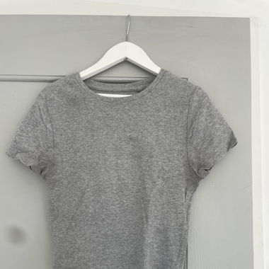 Babytee grau