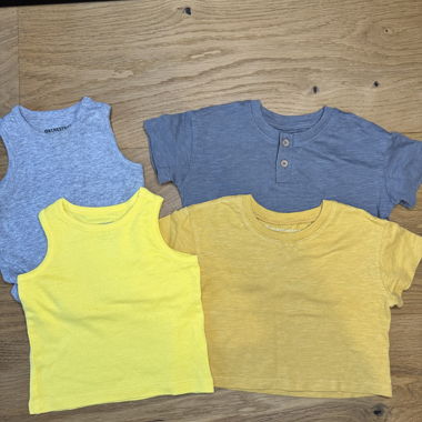 Lot de 4 T-shirts pour enfants