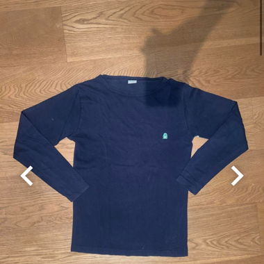 Vintage Benetton Longsleeve / leichter Pullover S