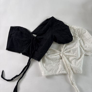 Set Top We Are Kindred Schwarz und Weiss