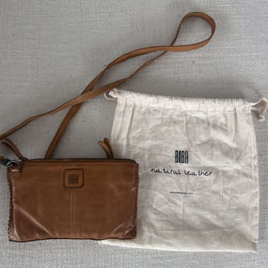 Kleine BIBA-Ledertasche