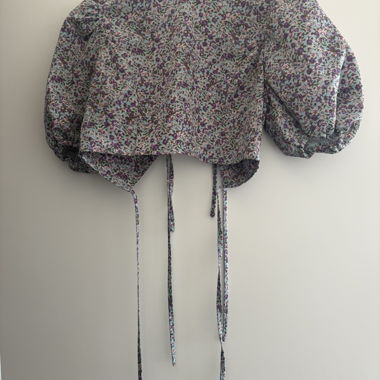 NastyGal Cropped Bluse Gr 40 