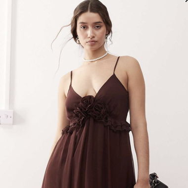 Cute Brown Dress