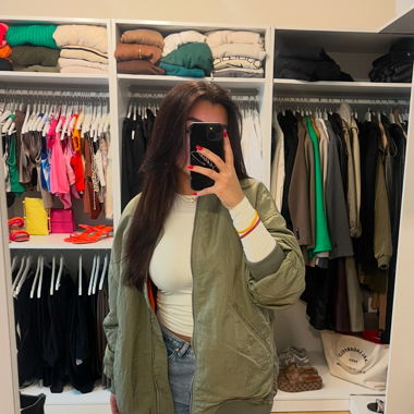 Vintage Bomber Jacke