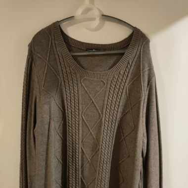 Strickpullover mit Reissverschluss