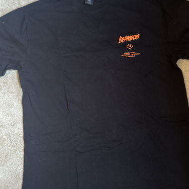 Black Los Angeles Graphic T-Shirt
