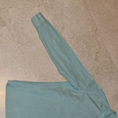 H&M Hemd Türkis 