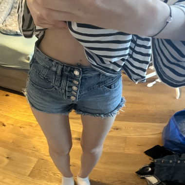 Hotpants taille haute