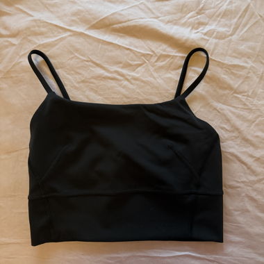 Haut de sport noir Lululemon