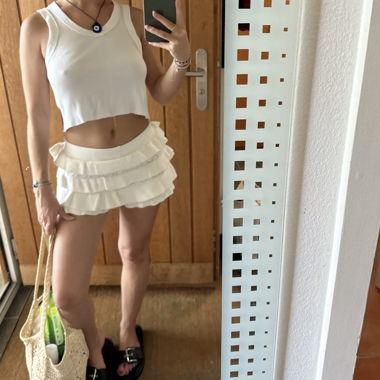 Short à Volants