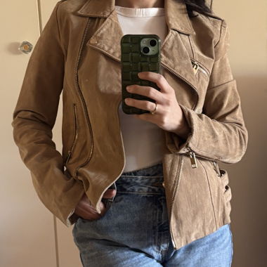 MNG Wildlederjacke
