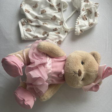 Ours en peluche « Get a Hug » - avec 2 tenues