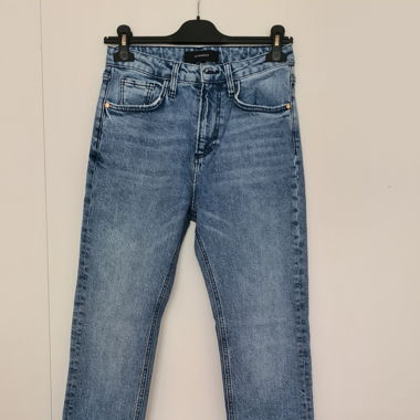 Uterque Damen Jeans Gr. 36, Slim Fit