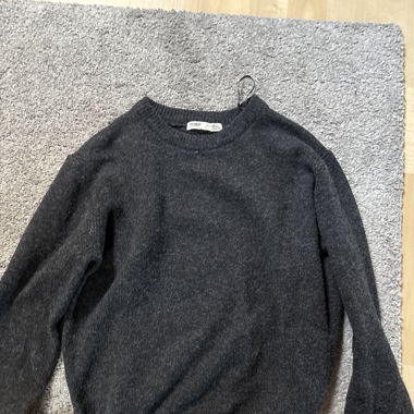 Gray sweater