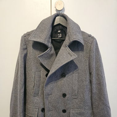 Herren Woll Mantel