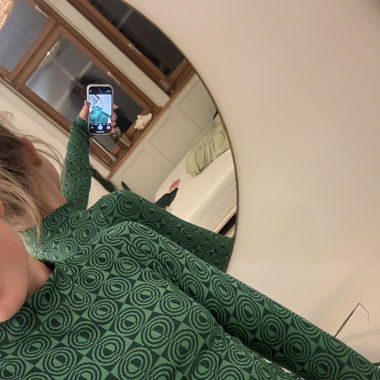 Green Crew Neck