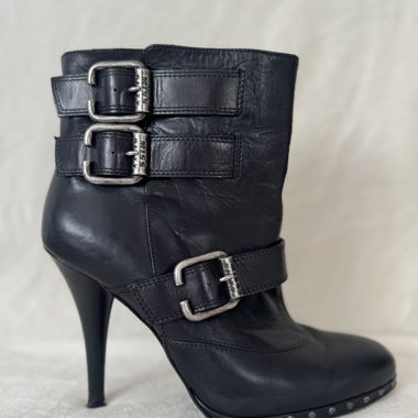 Bottines à talons noirs Miss Sixty