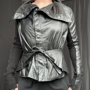 Leather jacket