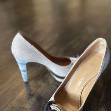 High heels Navyboot